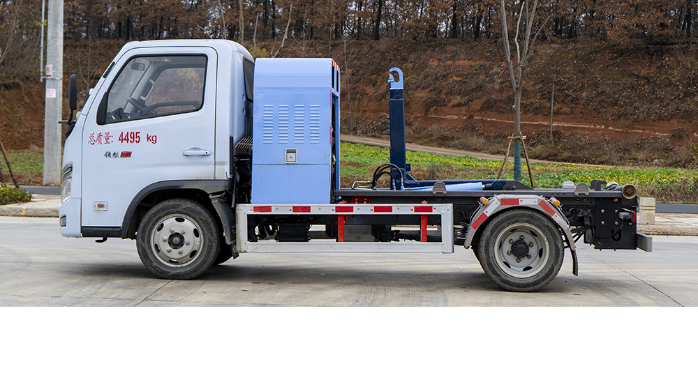 福田领航S1纯电车厢可卸式垃圾车图4